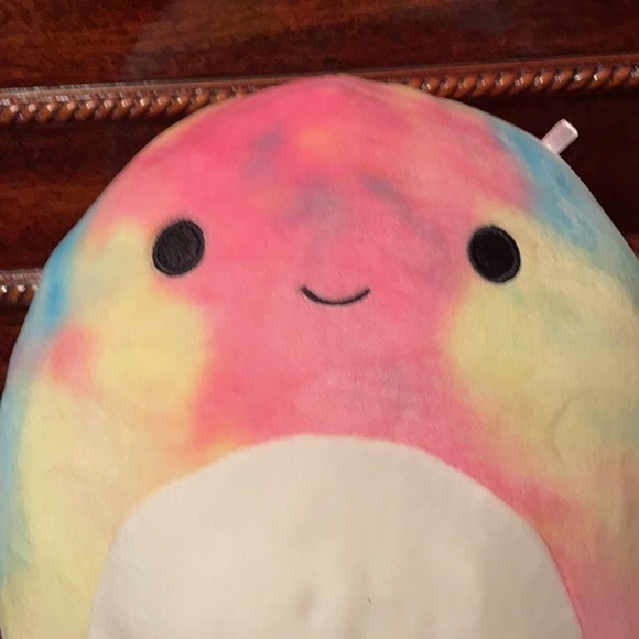 Jellyfish Squishmallow CUTE Plush Tie Dye Rainbow Squid Janet the Jelly Fish 8" - Picture 2 of 8